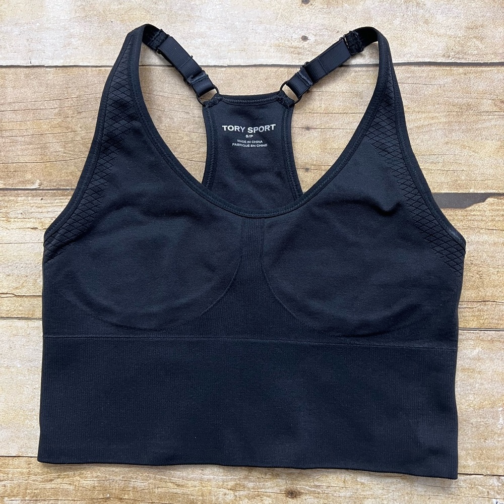 Tory Burch sport bra seamless adjustable